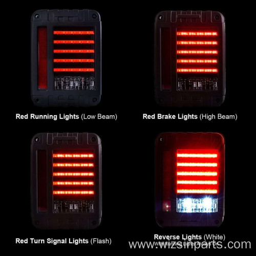 LED Jeep Wrangler Taillights